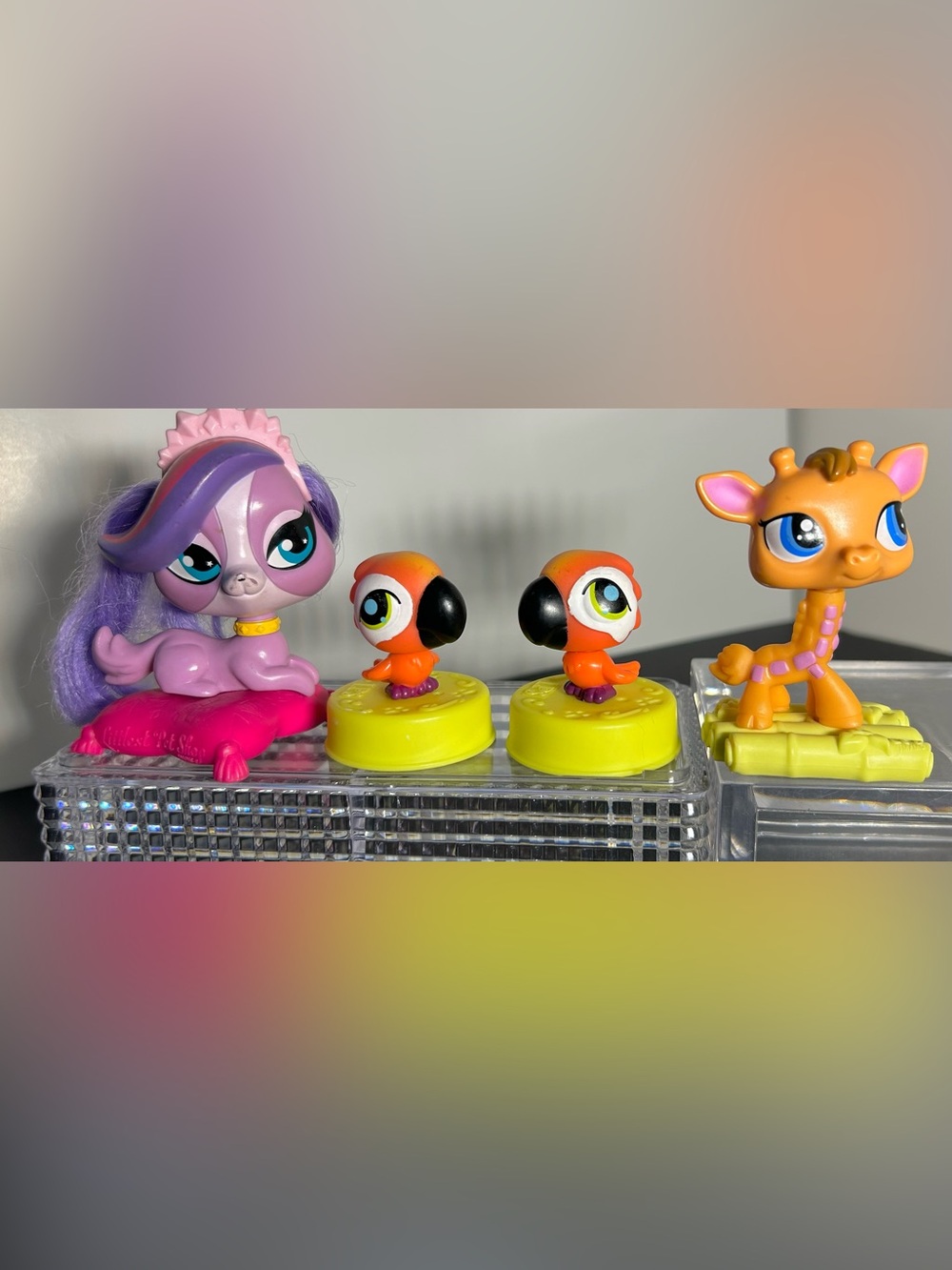 Vintage Littlest Pet Shop McDonalds Figurines